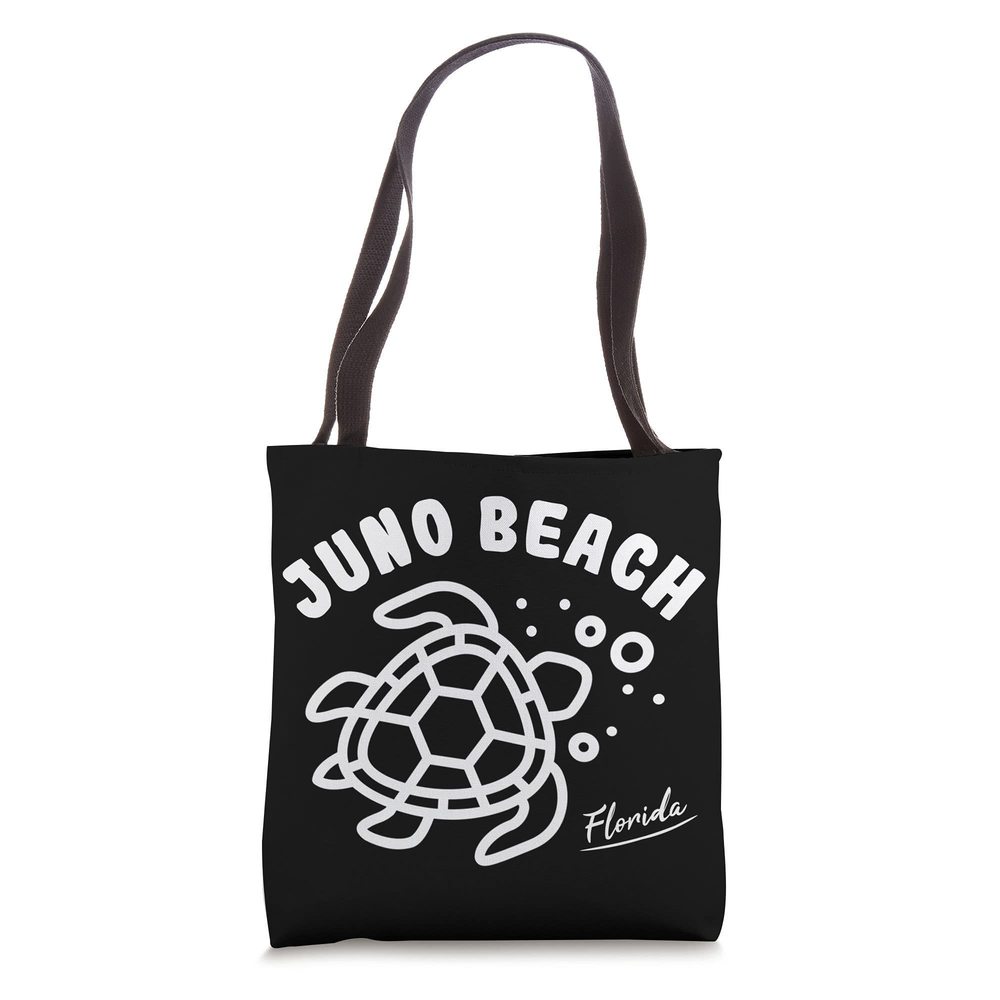 Juno Beach Florida Sea Turtle Souvenir Tote Bag :D